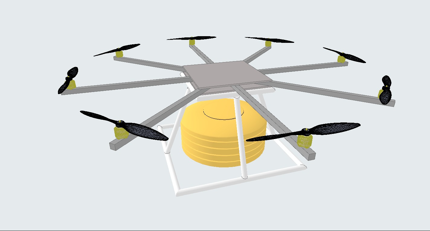 Vortex X8 – Platformă aeriană modulară (În dezvoltare)
